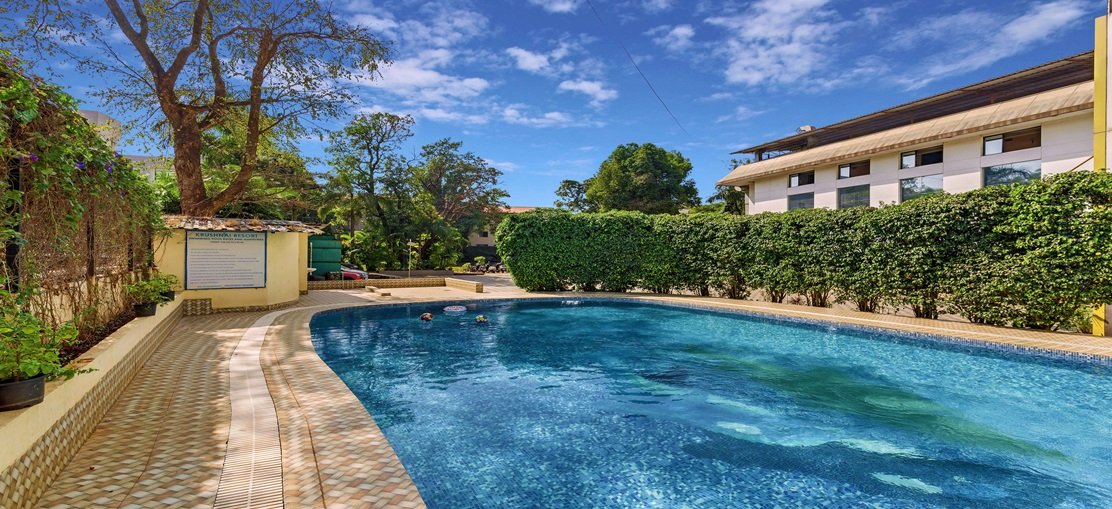 Resort gardens and pathways